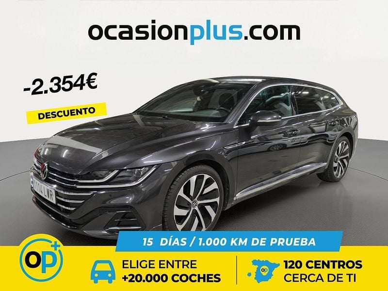 Usado VW Arteon R-line 150 CV (110 kW) 2022 Gris Familiar