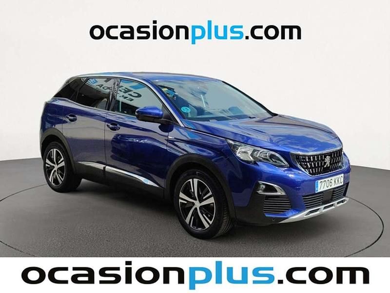 Usado Peugeot 3008 Allure 131 CV (96 kW) 2018 Azul SUV