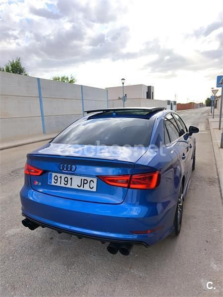 Usado Audi S3 300 CV (220 kW) 2014 Azul Berlina