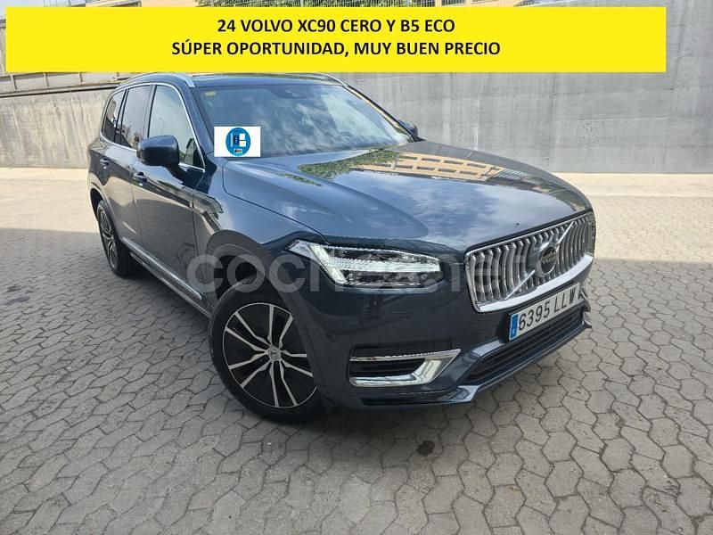 Azul Usado 2021 Volvo XC90 Inscription SUV | 43.995 € (Precio justo) - Imagen 1/4