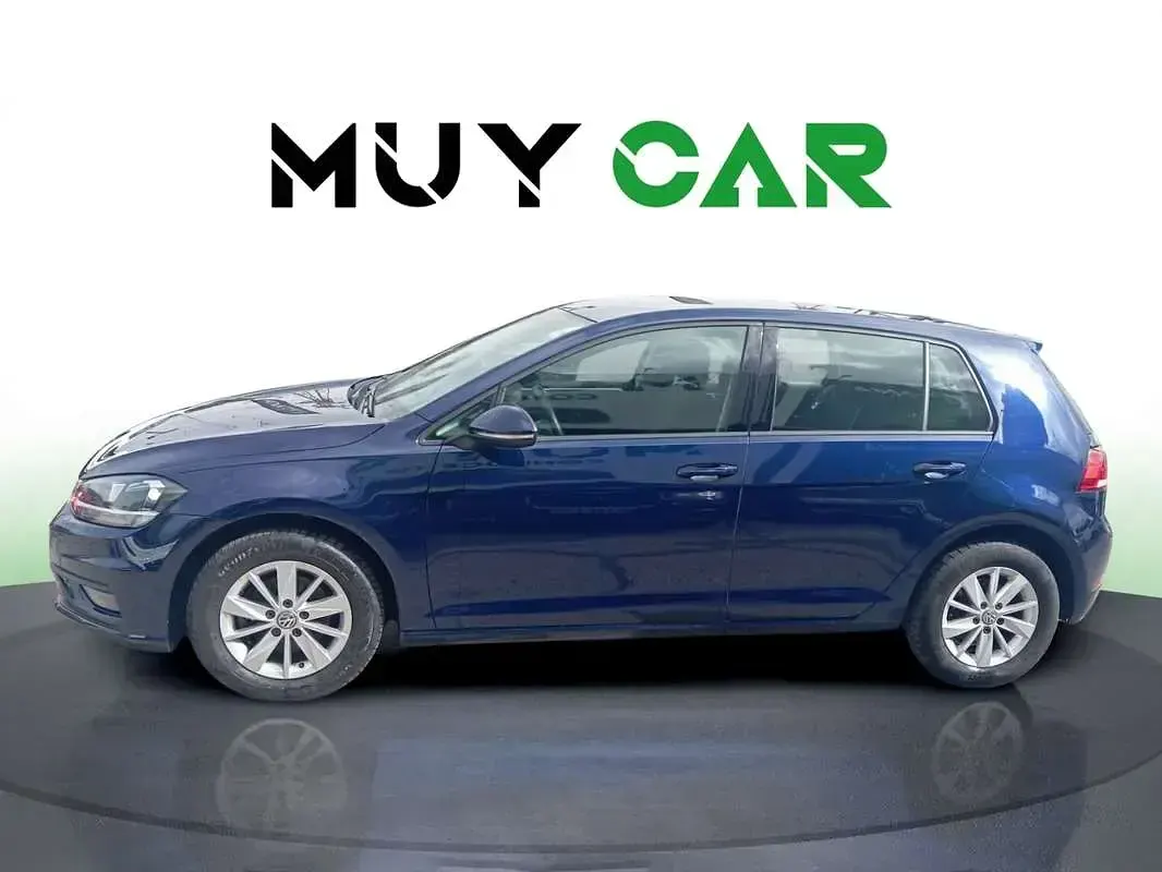 Usado VW Golf VII 116 CV (85 kW) 2019 Azul Utilitario