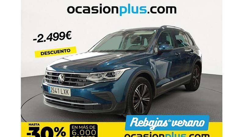 Azul Usado 2022 VW Tiguan Life SUV | 24.537 € (Super precio) - Imagen 1/4