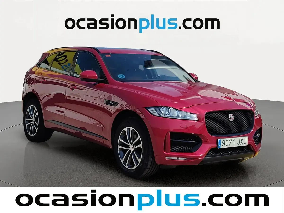 Usado Jaguar F-Pace R-Sport 180 CV (132 kW) 2017 Rojo SUV