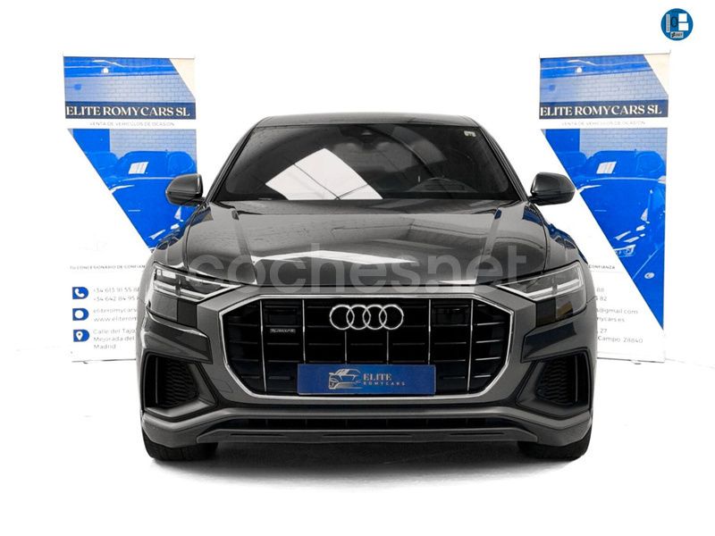 Gris / plata Usado 2021 Audi Q8 S-Line SUV | 53.499 € (Super precio) - Imagen 1/4