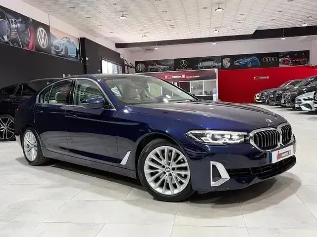 Usado BMW 520 190 CV (139 kW) 2021 Azul Berlina