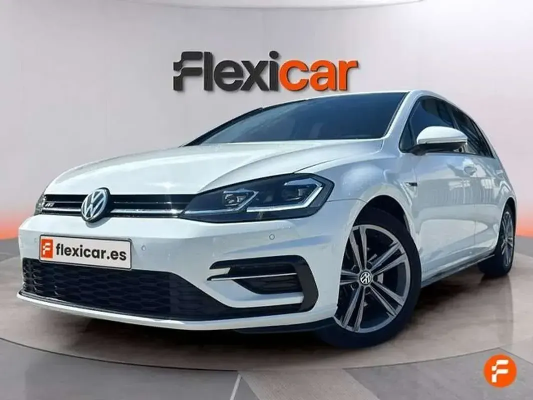Usado VW Golf VII R-line 150 CV (110 kW) 2019 Blanco Utilitario