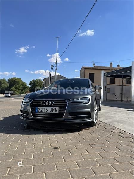 Usado Audi A7 Sportback S-Line 272 CV (200 kW) 2016 Gris / plata Utilitario