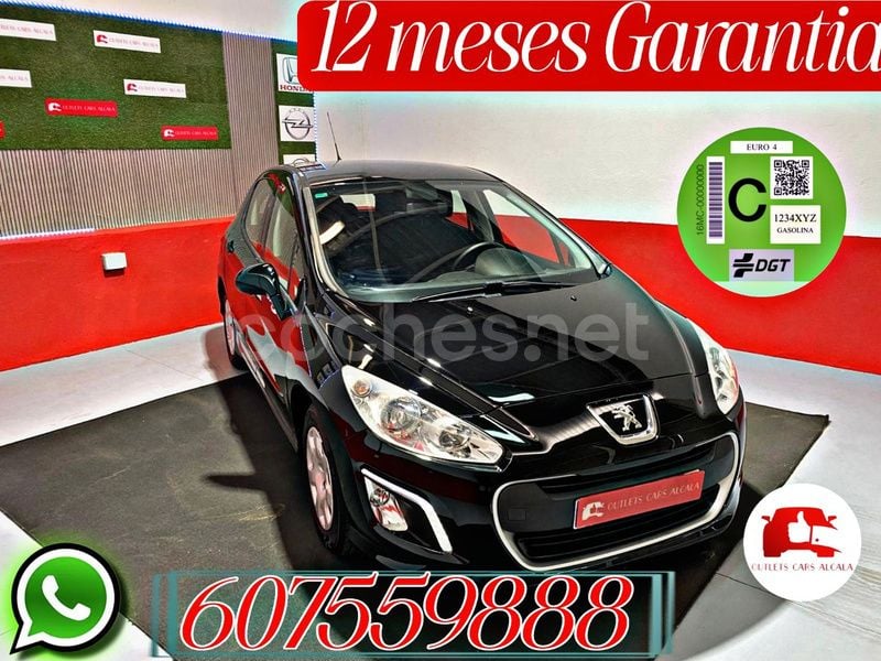 Negro Usado 2013 Peugeot 308 Access Berlina | 5980 € (Super precio) - Imagen 1/4