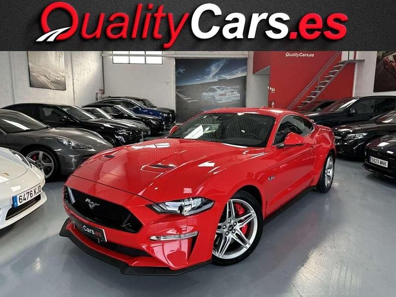 Rojo Usado 2022 Ford Mustang GT Fastback Coupe | 47.400 € (Precio justo) - Imagen 1/4