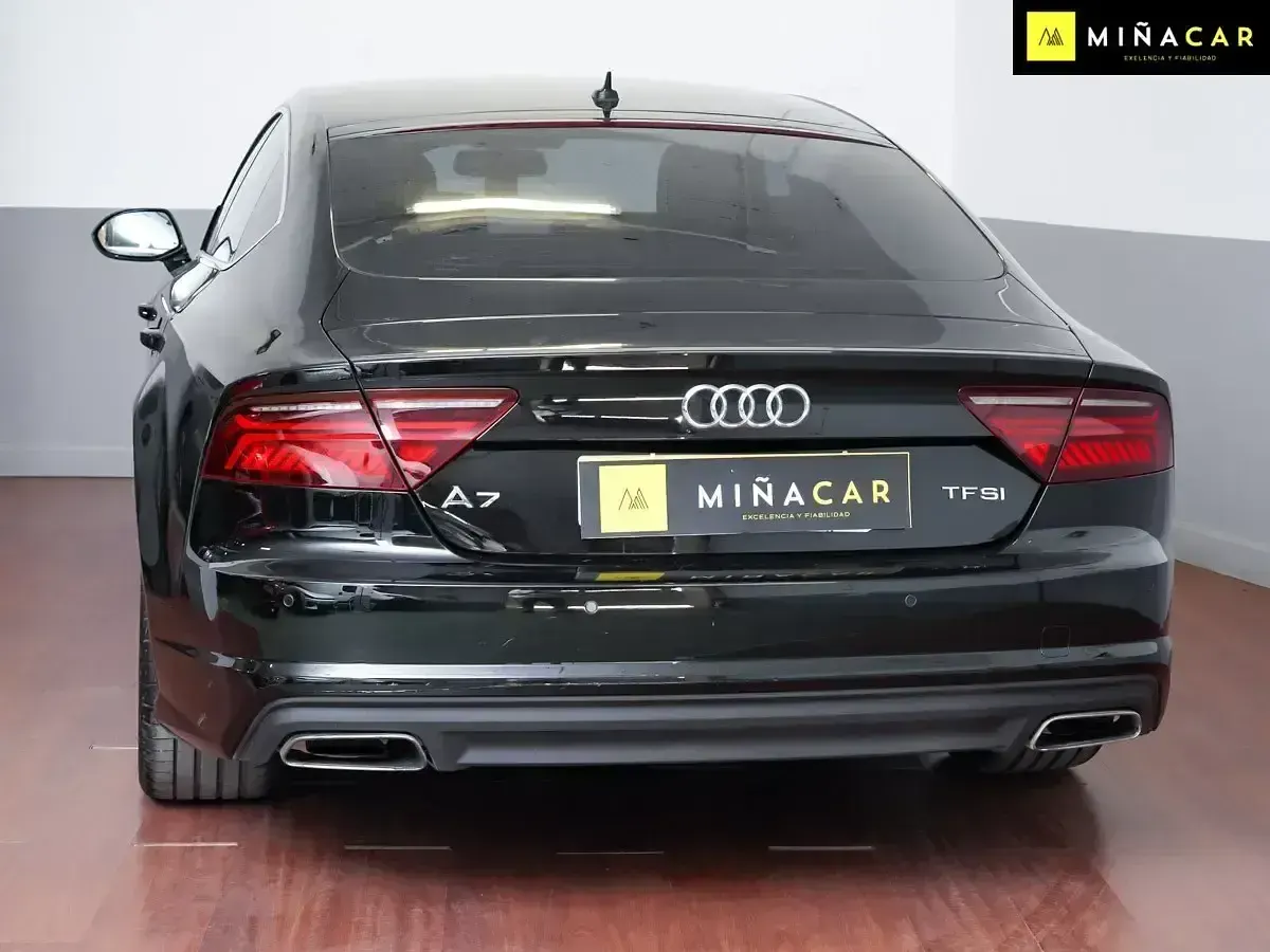 Usado Audi A7 Sportback 252 CV (185 kW) 2016 Negro Utilitario