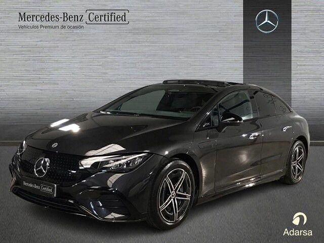 Usado Mercedes EQE350 Edition 214 kW (292 CV) 2024 Gris grafito Berlina