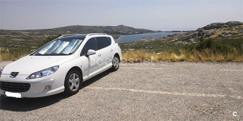 Usado Peugeot 407 Business-Line 110 CV (80 kW) 2010 Blanco Familiar