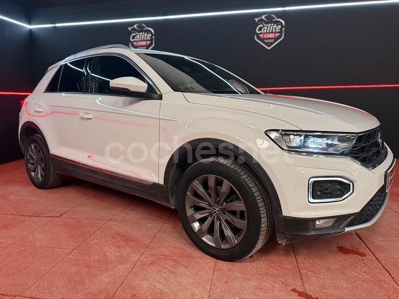 Blanco Usado 2020 VW T-Roc Sportline SUV | 24.900 € (Caro) - Imagen 1/4