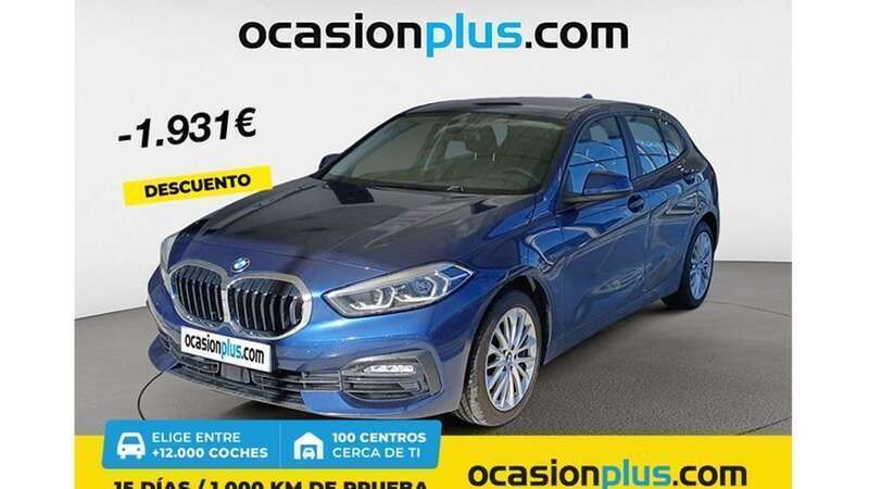 Azul Usado 2021 BMW 118 Utilitario | 18.173 € (Buen precio) - Imagen 1/1