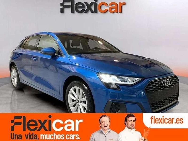 Usado Audi A3 Sportback 116 CV (85 kW) 2021 Azul Utilitario
