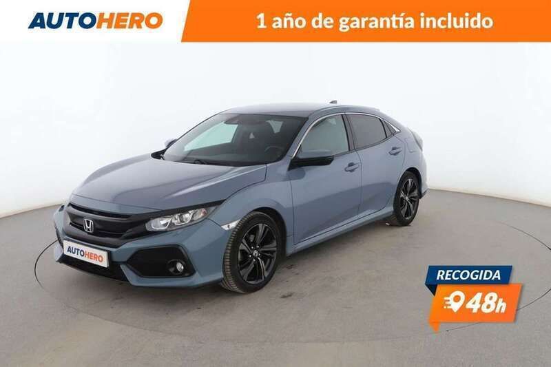 Amarillo Usado 2018 Honda Civic Elegance Berlina | 16.499 € (Precio justo) - Imagen 1/3