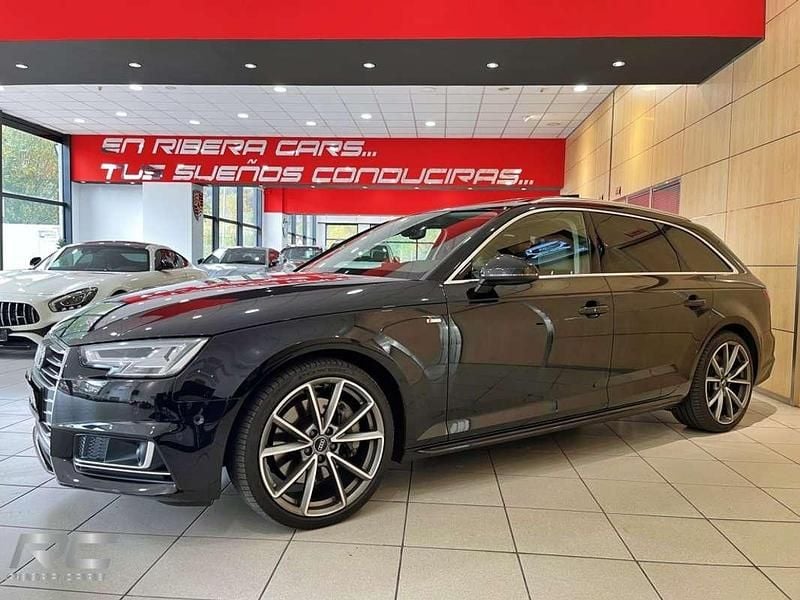 Usado Audi A4 S-Line 272 CV (200 kW) 2018 Negro Familiar