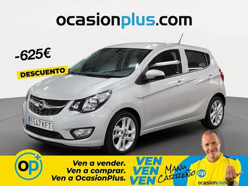 Usado Opel Karl Selective 75 CV (55 kW) 2017 Gris Utilitario