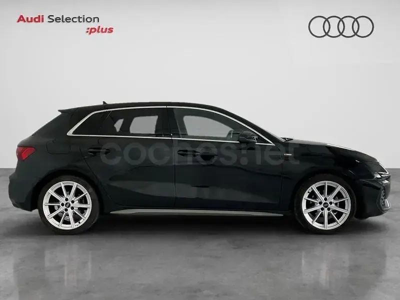 Usado Audi A3 S-Line 150 CV (110 kW) 2025 Negro Berlina