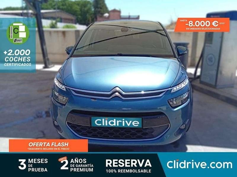 Verde Usado 2014 Citroën C4 Exclusive Monovolumen | 8790 € (Precio justo) - Imagen 1/3