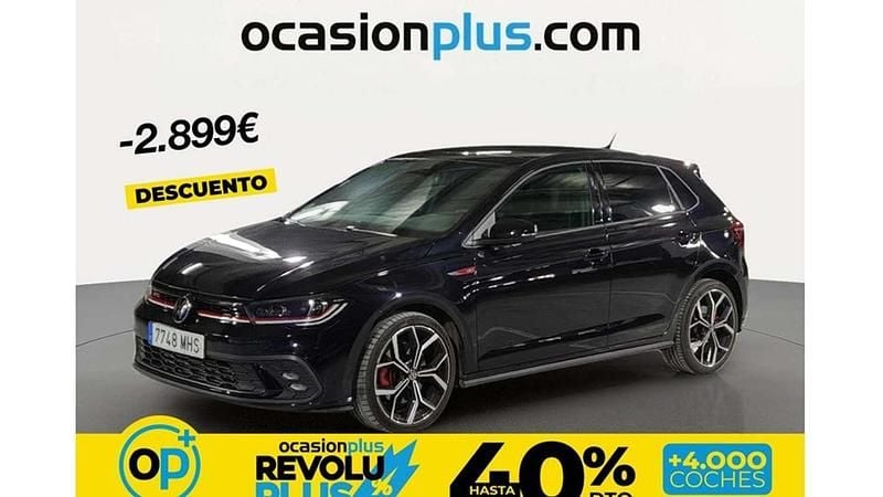 Usado VW Polo GTI 207 CV (152 kW) 2023 Negro Utilitario
