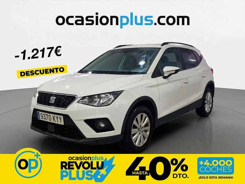 Usado Seat Arona Ecomotive 95 CV (69 kW) 2019 Blanco SUV