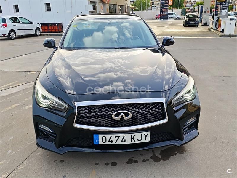 Usado Infiniti Q50 Sport Tech 170 CV (125 kW) 2018 Negro Berlina