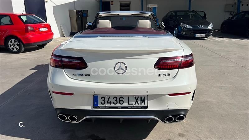 Usado Mercedes E53 AMG 435 CV (319 kW) 2021 Blanco Descapotable