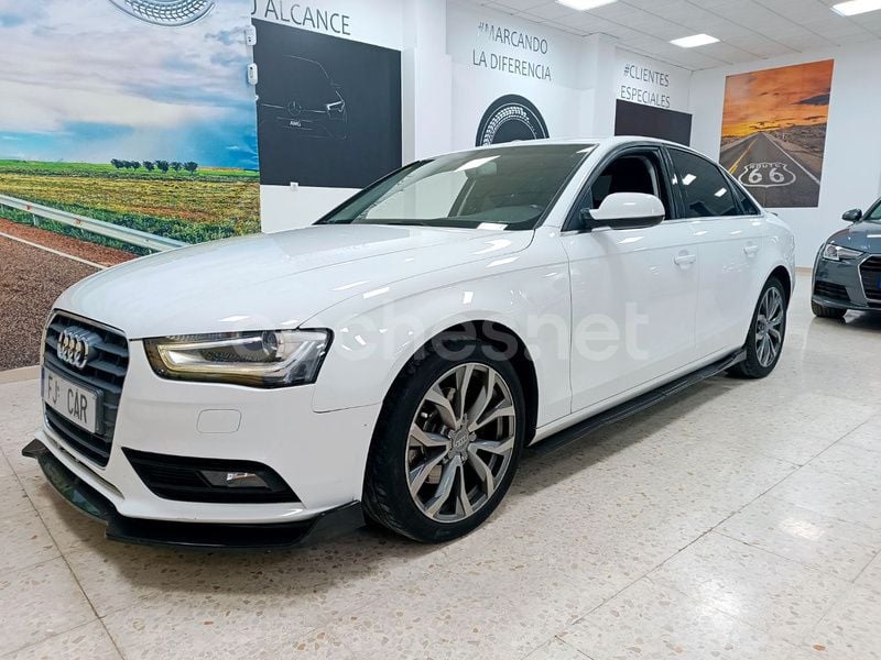 Usado Audi A4 Advanced 143 CV (105 kW) 2013 Blanco Berlina