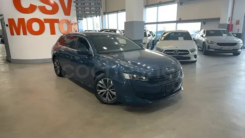 Usado Peugeot 508 SW Allure 225 CV (165 kW) 2021 Azul Familiar
