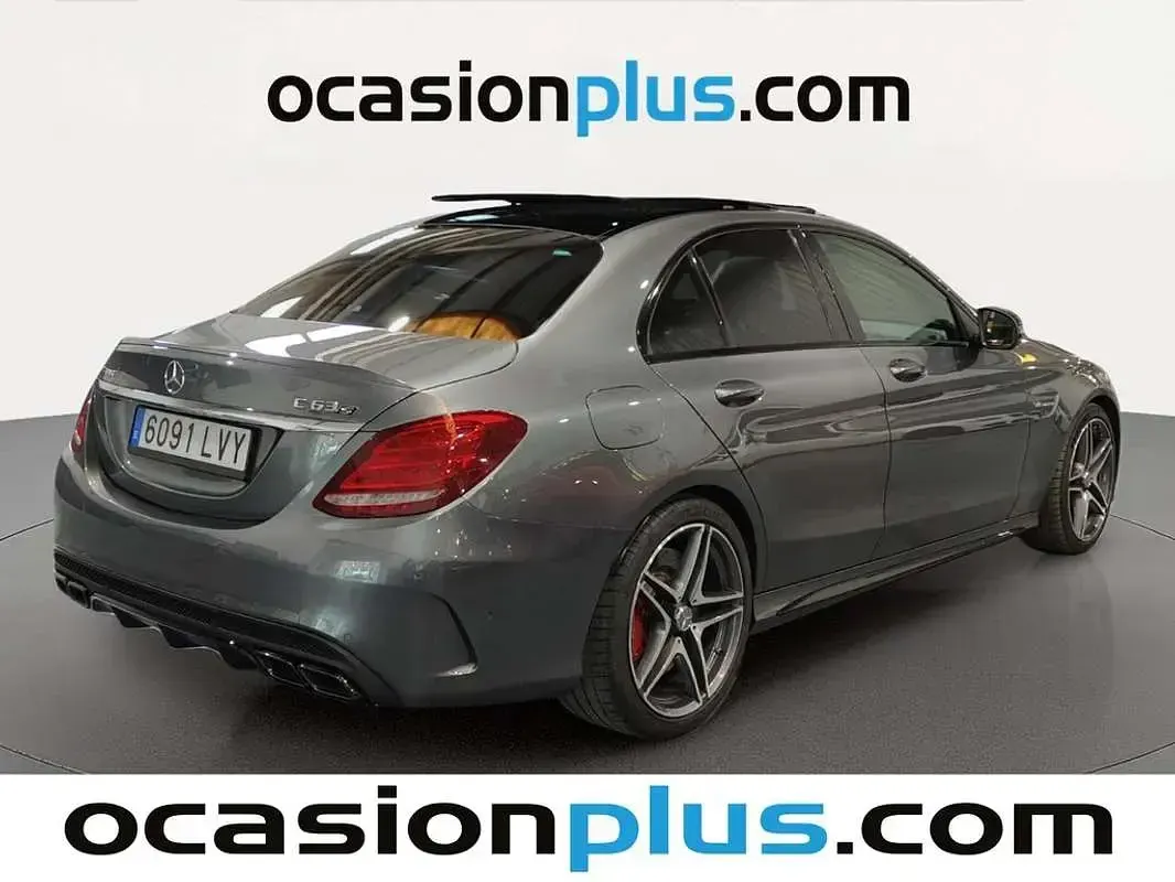 Usado Mercedes C63 AMG AMG 510 CV (375 kW) 2018 Gris Berlina