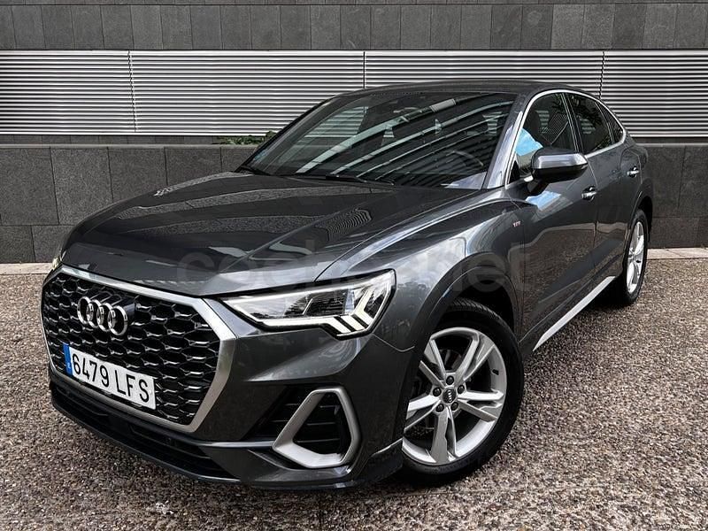 Usado Audi Q3 Sportback S-Line 150 CV (110 kW) 2020 Gris / plata SUV