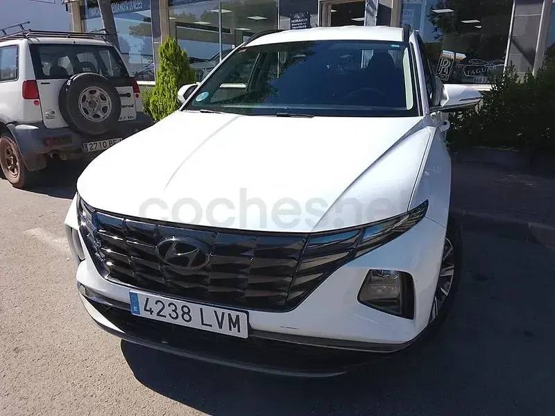 Usado Hyundai Tucson 136 CV (100 kW) 2021 Blanco SUV