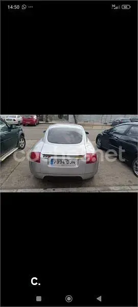 Usado Audi TT 180 CV (132 kW) 1999 Gris / plata Coupe