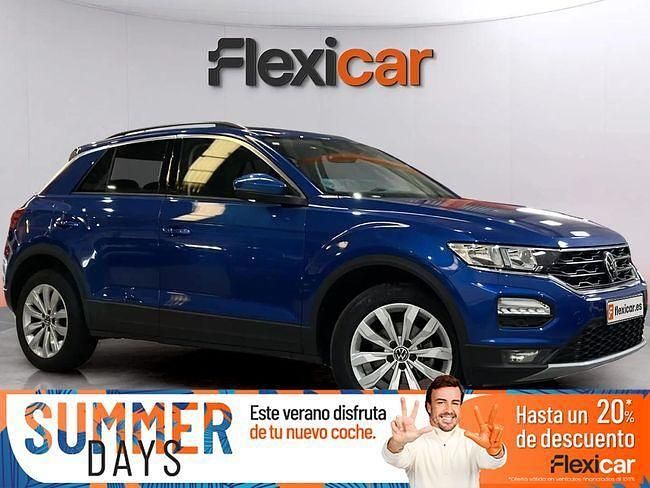 Azul Usado 2021 VW T-Roc Edition SUV | 26.490 € (Caro) - Imagen 1/4