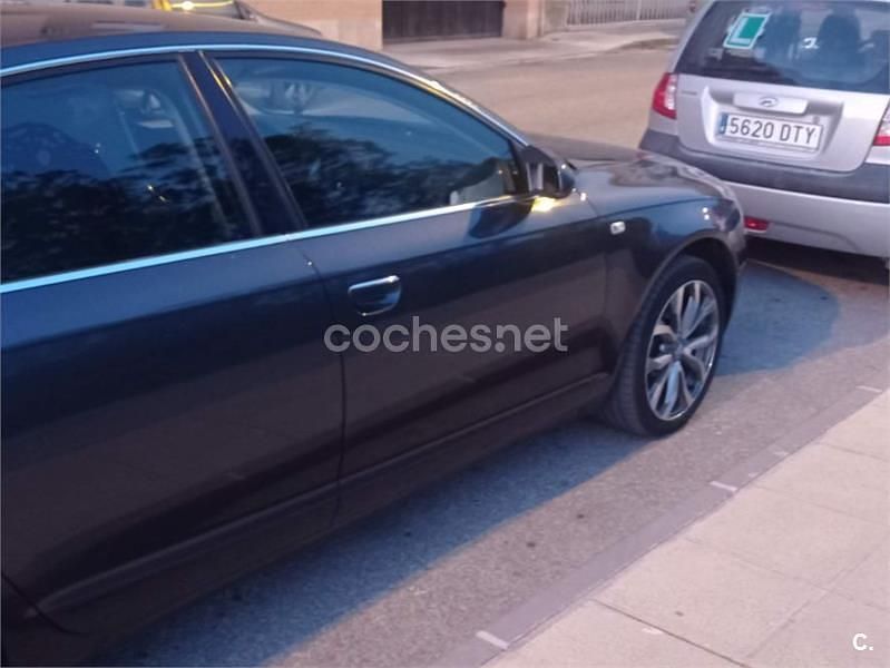Usado Audi A6 180 CV (132 kW) 2008 Negro Berlina