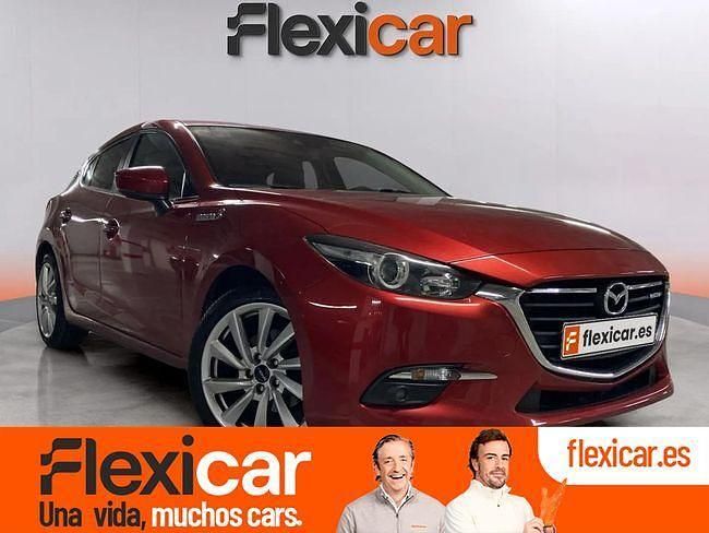 Usado Mazda 3 Style 105 CV (77 kW) 2017 Rojo