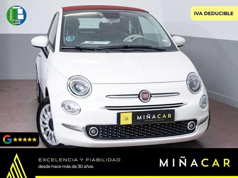 Usado Fiat 500C 71 CV (52 kW) 2023 Blanco Descapotable