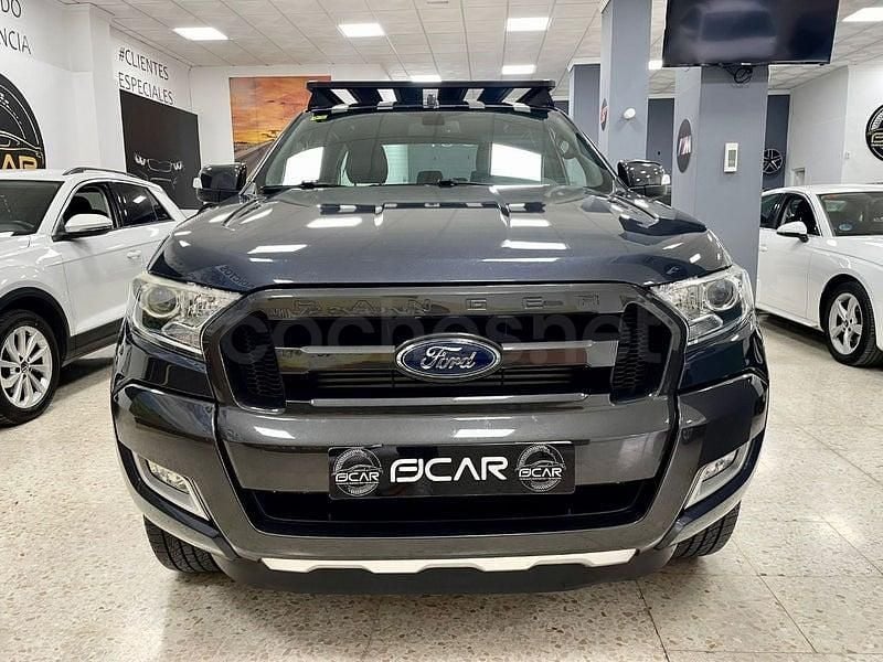 Usado Ford Ranger Wildtrack 213 CV (156 kW) 2017 Gris / plata Pickup/Camioneta