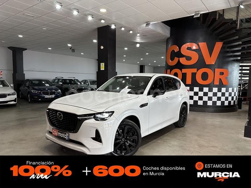 Blanco Usado 2023 Mazda CX-60 Homura-Line SUV | 33.450 € (Precio justo) - Imagen 1/4