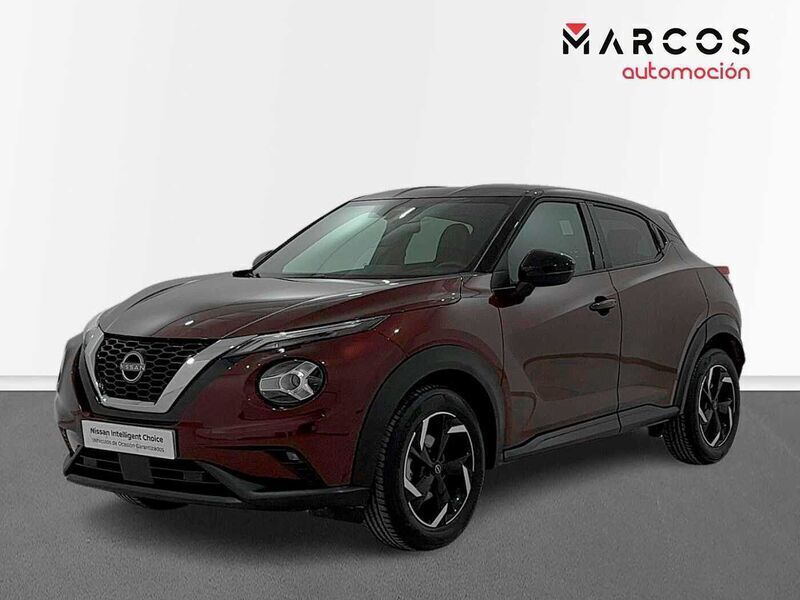 Rojo burgundy/negro Usado 2022 Nissan Juke N-Connecta SUV | 22.900 € (Precio justo) - Imagen 1/4