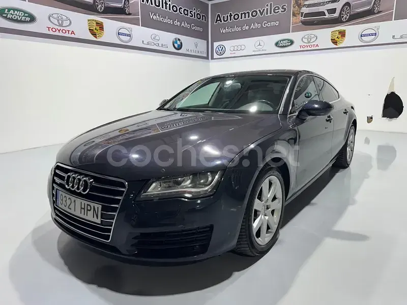 Usado Audi A7 Sportback 245 CV (180 kW) 2013 Negro Utilitario