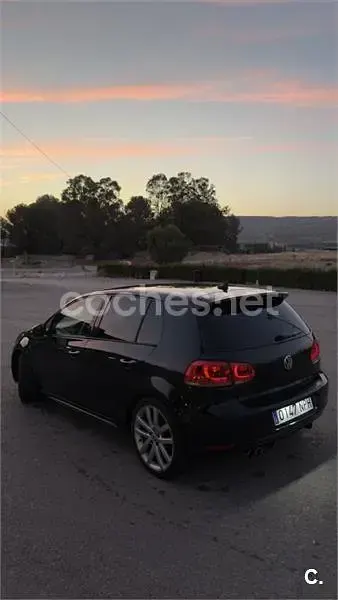 Usado VW Golf VI GTD 170 CV (125 kW) 2011 Negro Utilitario