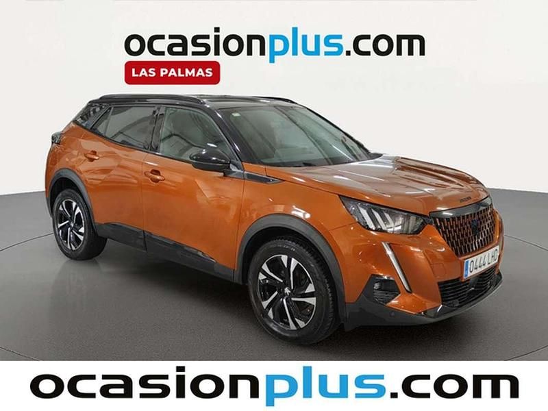 Usado Peugeot 2008 GT-line 131 CV (96 kW) 2020 Naranja SUV