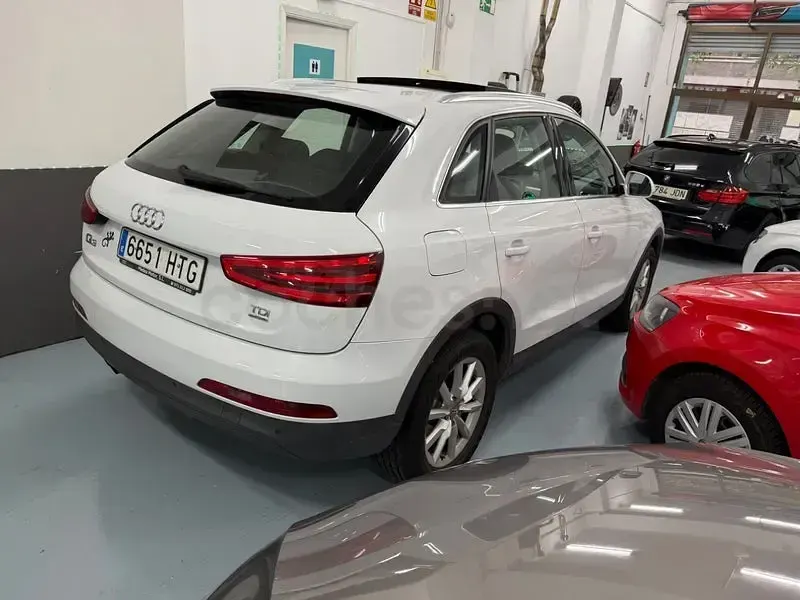 Usado Audi Q3 Ambition 140 CV (102 kW) 2013 Blanco SUV