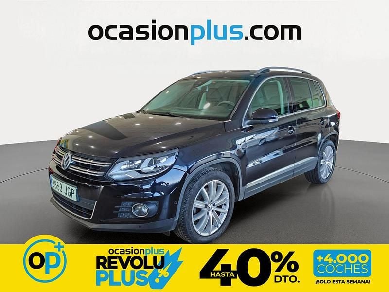 Usado VW Tiguan Sportline 150 CV (110 kW) 2015 Negro SUV