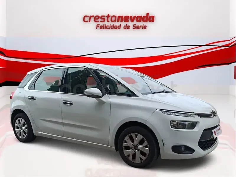 Usado Citroën C4 Picasso Intensive 115 CV (84 kW) 2014 Blanco Monovolumen