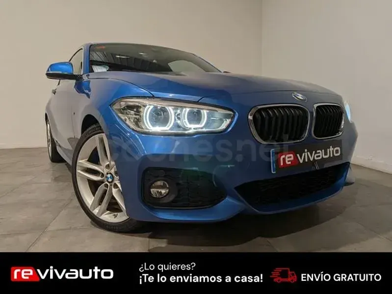 Usado BMW 118 150 CV (110 kW) 2017 Azul Berlina