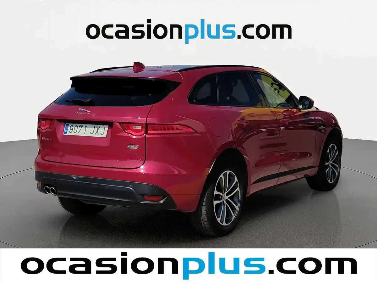 Usado Jaguar F-Pace R-Sport 180 CV (132 kW) 2017 Rojo SUV