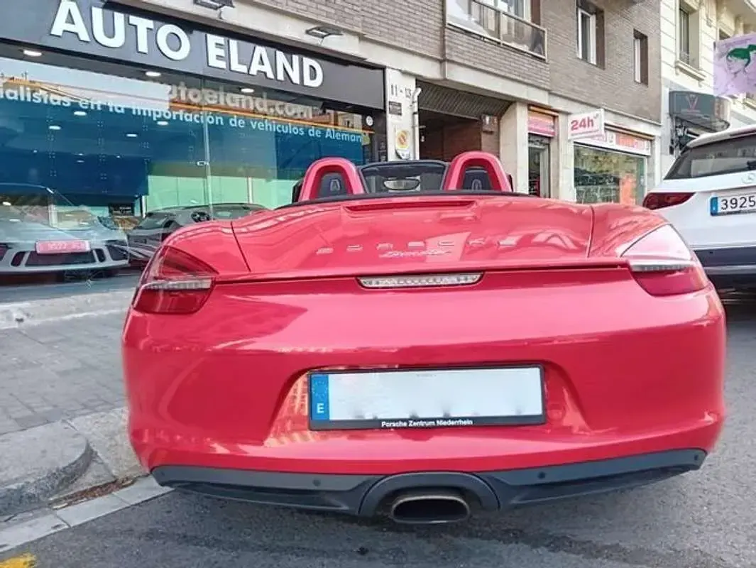 Usado Porsche Boxster 265 CV (194 kW) 2015 Rojo Descapotable